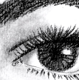 Como desenhar um olho fácil – passo a passo – tutorial